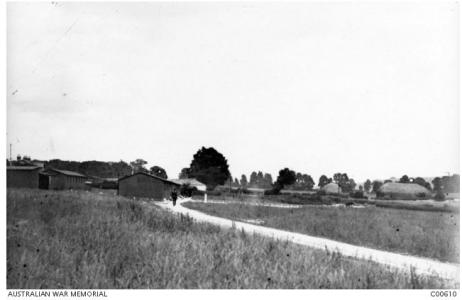 3rd Command Depot, Hurdcott, near Fovant, Wiltshire 1916. Photographer unknown, photograph source AWM C0061