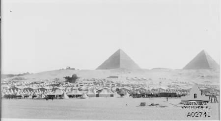 Mena Camp. Photographer unknown, photograph source AWM A02741