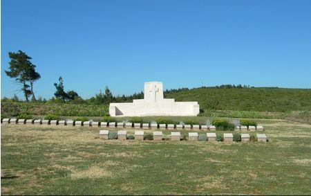 Baby 700 Anzac Cemetery, Cannakkale, Turkey. Photographer unknown, photograph source CWGC