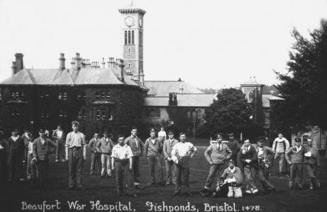 Beaufort War Hospital Bristol. Unsourced photograph Wikipedia