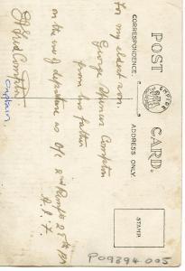 Rear of Postcard Rear of Postcard