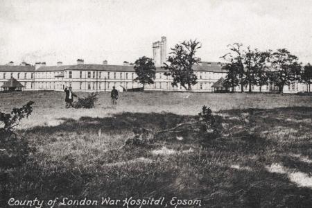 County of London War Hospital. Photograph source Lost Hospitals of London