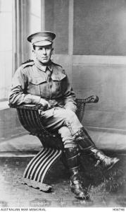 Cpl. Norman Stanley Wilson. Photographer unknown, photograph source AWM H06746