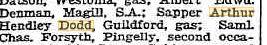 Dodd A.H. List of wounded in Daily News 15.6.1918 p8 