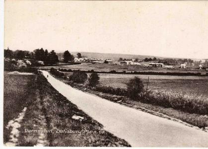 Durrington Camp Salisbury Plains. Postcard 