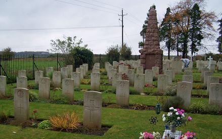 Durrington Cemetery. Photographer unknown, photograph source CWGC