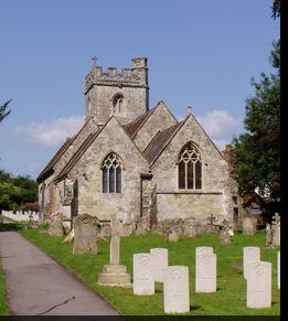  St George&#039;s Churchyard, Fovant, Salisbury. Photographer unknown, photograph source CWGC