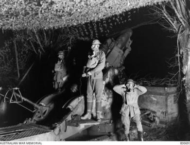 Gas masks used by Australian Troops October 1917 Photographer unknown, photograph source AWM E00693