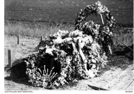 Grave of Col. J. T. Todd, Cairo January 1919. Photographer unknown, photograph sourced AWM B00849