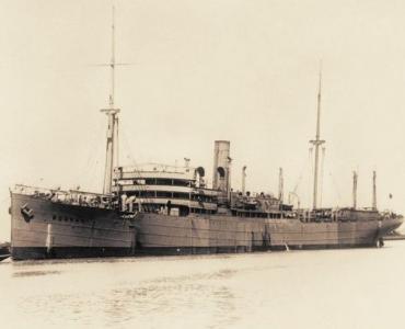 HMAT ' Boonah' 1918. Photographer unknown, photograph source Wikipedia