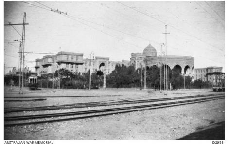1st Australian General Hospital at Heliopolis,l, Cairo. Photograph donor E. Claydon, photograph source AWM J0950