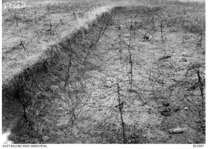 Hindenburg Outpost Line Area, Hargicourt,  Picardie, France. Oct.1918. Photographer unknown, image AWM E03587