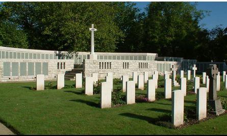 Holybrook Memorial, Southampton, England. Photographer unknown, photograph source CWGC