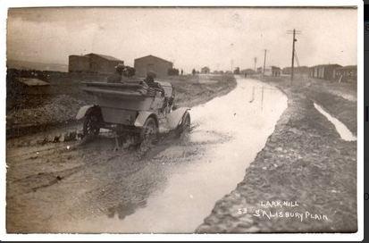 Larkhill Camp, Durrington, Salisbury 1915. Postcard 