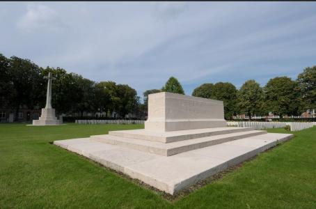 Meteren Military Cemetery. Photographer unknown, photograph source CWGC