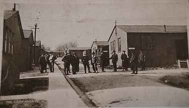 Military Hospital Fovant Camp, Dorset. Photograph source postcard