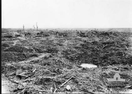 MouquetFfarm 1916. Photographer unknown, photograph source AWM E00005