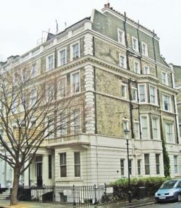 Mrs T.S. Hall&#039;s Hospital for Nurses, 12 Kensington Gardens, London. Photograph source Lost Hospitals of London