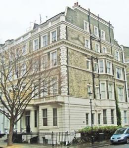 Mrs T.S. Hall's Hospital for Nurses, 12 Kensington Gardens, London. Photograph source Lost Hospitals of London