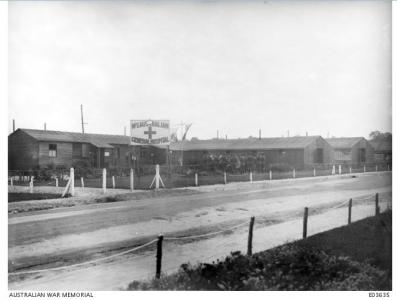 No.1 Australian General Hospital Rouen. Photographer unknown, photograph source AWM E0635