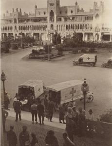 Palace Hotel used as the 1st Australian General Hospital, Heliopolis, Cairo 1916. Photographer unknown, photograph source AWM P10997.020