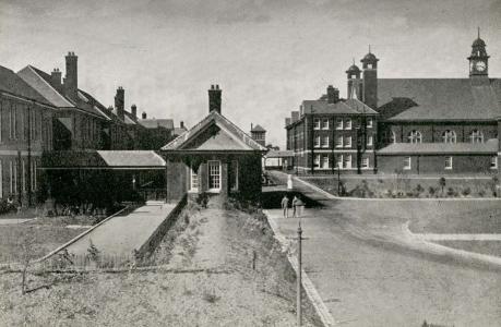 Queen Mary's Military Hospital , Wholley ,Lancashire. Photographer unknown, photograph source flickr website