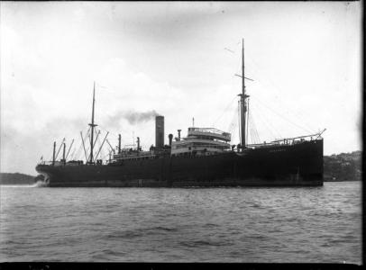 SS 'Barambah'. Photographer F. G Wilkinson 1923. Photograph source ANM 000415322