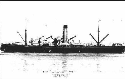 SS &#039;Matatua&#039; Photographer unknown, photgraph sourced and reproduced with permission of Great Souhern Cards