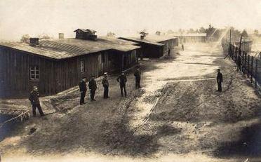 Saltau POW Camp in Saxony Germany. Photographer Anna Niewerth, image source WW1 postcards