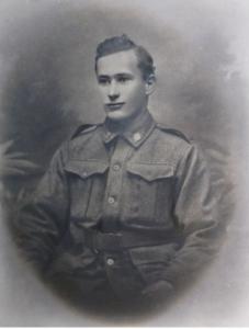 Staff Sergeant Sidney Lydiate. Photograph  sourced and reproduced with permission of the Lydiate Family