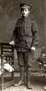 Cpl. Ernest Harold Taylor. Photo Berrisa Brown (nee Taylor) Courtesy Neil Foley