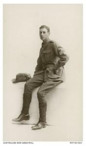 Tpr. Wilfred Lukin Harper. Photo source AWM  P0718.002