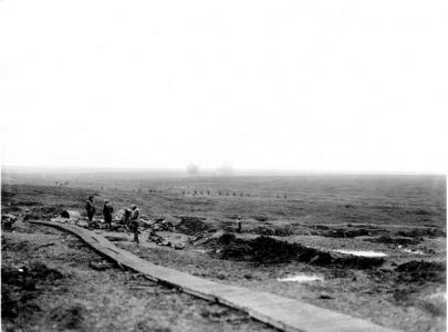 View towards Flers early 1917. Photographer unknown, photograph source AWM E0020