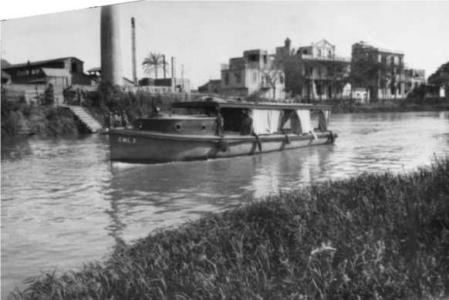Zagazig, 10th Light Horse armoured boat used in 1919 uprisings. Photograph donor Major L.C. Timperley, photograph source AWM J02485