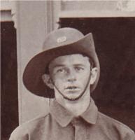 Pte.H.P.Burton.Died of Wounds 1918.Photo GGS Archives