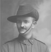 Pte D.M.Collisson,28th Bn. Photo GGS Archives courtesy Collisson family