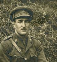 Lieut. G. S. Compton 1917. Photographer unknown, photograph reproduced with permission of P. Mitchell