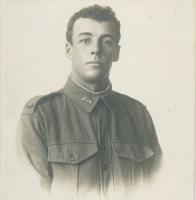 Pte.Hubert Peter (Bertie) Demasson. Photograph reproduced with permission of  B.Ducie