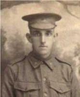 Leslie Frank Piercy 13th Aug 1917 at Blackboy Hill. Portrait., Photograph donor G Piercy, photograph source SGHS Pictorial Collection Leslie Frank Piercy 13th Aug 1917 at Blackboy Hill. Portrait., Photograph donor G Piercy, photograph source SGHS Pictorial Collection