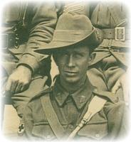 Pte. E.J. Clarke AAMC 1916. Photo Courtesy T. Clarke