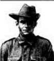 Pte. Fred Pollard Portrait. Photograph source Western Mail 5.11.1915 p28