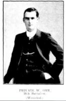 Pte. W. Orr. Photo source Western Mail 18.6.1915 p4