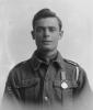 Lance Sergeant Reginald Arthur Davies with his MM.1919. Photographer Dease Studios Barrack St. Perth,WA. Photograph source SLWA 108217PD