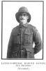L/ Cpl Harold Davies. Photo source Palmer &amp; Ashworth. 1922